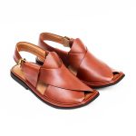 Mustard Round Shape Zalmi Chappal - 09293