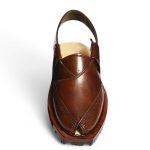 Handmade Mustard Norozi Chappal with Double Sole - 09201